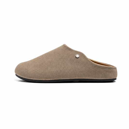 SUEDE CLOGS