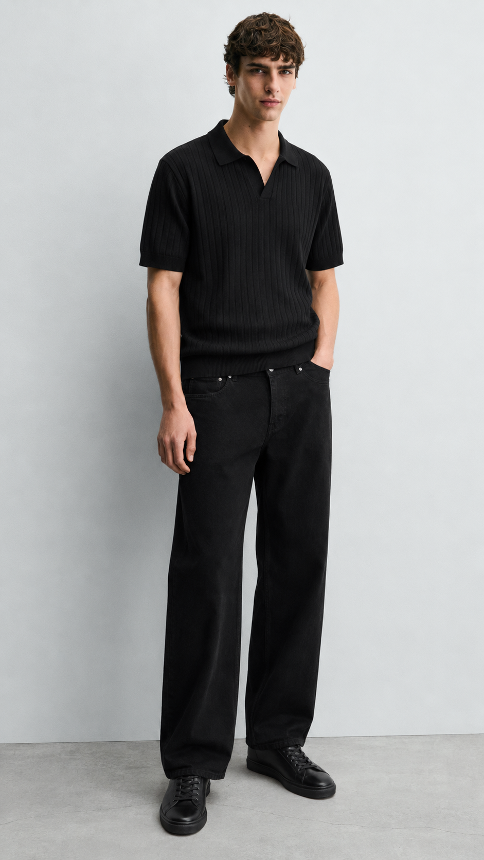 STRIPED POLO